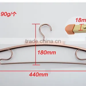 Hot Selling Dress Hanger Wholesale Metal Bra Hanger Clothes Copper Hanger thumbnail-3