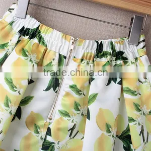 Z&M Floral Skirt High Waist Skirt Lady Skirt Lady Skirt thumbnail-4