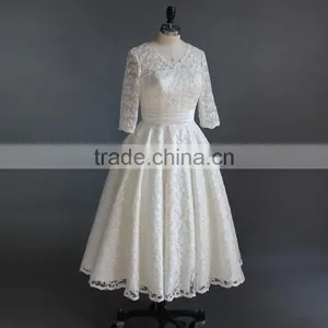 White A Line Wedding Dress 2017 thumbnail-2