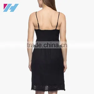 Latest Summer Casual Wear Fashion Apparel Sexy Lace Dress For Women thumbnail-4