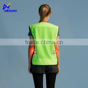 Hi Vis LED Night Version Safety Vest for Journalist thumbnail-5