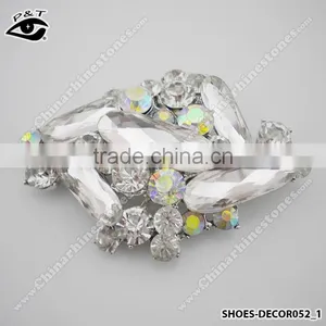 Fancy Design Shiny Diamond Crystal Shoe Clip For Lady's Shoes thumbnail-2
