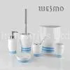 WBC0429D OEM Modern Home 6 Piece Ceramic Bathroom Accessory Set thumbnail-1