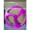 700C*50mm Clinche 3-Spoke Carbon Wheel Spray Paint thumbnail-1