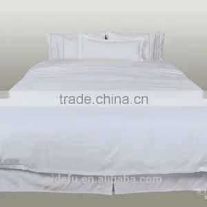Luxury Star Hotel Satin Stripe Duvet Cover Supplier thumbnail-4