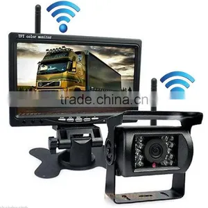 7inch TFT LCD Monitor With 2.4GHz Digital Wireless Camera System 24V thumbnail-5