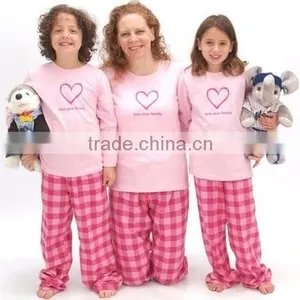 Lovel Your Family Heart Clothing Set Moomy and me Matching Outfits Cotton Clothes thumbnail-1