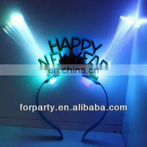 LHW-087 Flashing Happy New Year Headband Happy New Year Supplies thumbnail-1