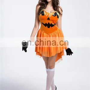 New Arrival Party Sexy Pumpkin Halloween Costume thumbnail-5