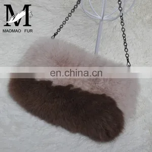 2016 New Fashion Bag Latest Design Real Fox Women Fur Bag thumbnail-3