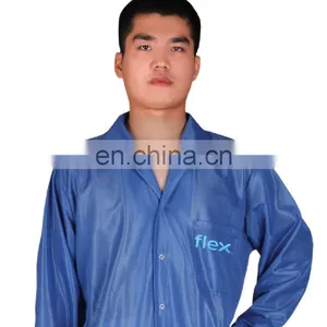 Accept Customized Logo Static Dissipative Esd Smock Garment With Good Breathability thumbnail-4