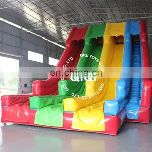 Giant Inflatable Rainbow Water Slide With Pool for Adult and Kids thumbnail-1