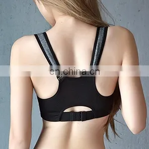 Wholesale Women High Impact Support Sports Bra Yoga Running Vest thumbnail-6