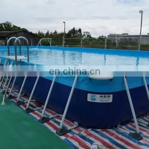 Happy Island China Maded Metal Frame Swimming Pool thumbnail-2