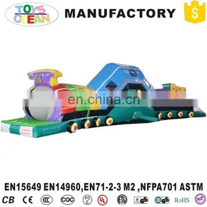 Giant Long Kids Inflatable Caterpillar Tunnel Obstacle Course Playground thumbnail-1