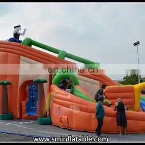 Funny Inflatable Slide, Inflatable Circle Slide, Inflatable Slide With Farmer Arch for Sale thumbnail-2