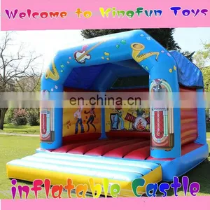 Music Inflatable Disco Bouncer thumbnail-1