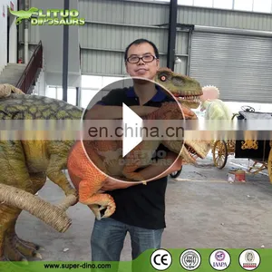 Animatronic Artificial Realistic T-rex Dinosaur Hand Puppets thumbnail-1