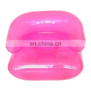 PVC Inflatable Pink Child Sofa thumbnail-1