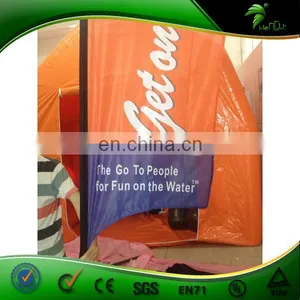 Hongyi 3m Outdoor Promotional Flags Beach Teardrop Flags thumbnail-3