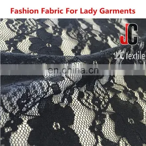 Thin Silk Slip Lace Trim Dentelle Lace Fabric Elastic Dyeing Fashion Lace Fabric thumbnail-3