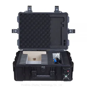 Charging Cart for IPad - Tablet Trolley - Lithium Battery Powered thumbnail-5