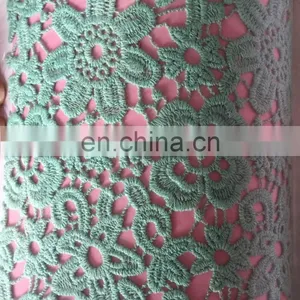 White Lace French Lace Materials India African Guipure Cotton Embroidery Lace for Wedding Dress thumbnail-4