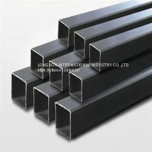 Building Material Mill Black Steel Square Tube Carbon Steel Square Pipe/hollow Section thumbnail-1