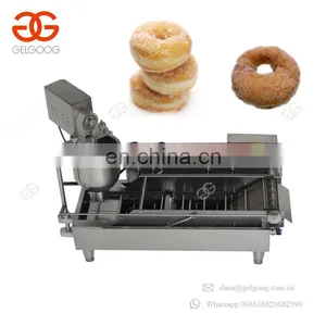 Factory Price Jam Donut Cake Fryer Equipment Mini Doughnut Making Machine Manual Donut Maker For Sale thumbnail-1