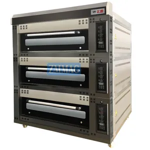 3 decks 12 trays bread oven portable Electric bakery oven thumbnail-1