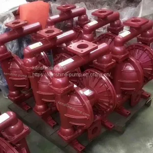 QBK Cast Iron Lined With Fluoroplastic Pneumatic Diaphragm Pump thumbnail-5
