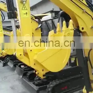 Chinese Low Price Digging Machine 0.8- 2.3ton Small Mini Excavator With Attachments for Sale thumbnail-1