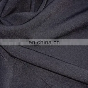 High Quality Good Price 150D Polyester Spandex Plain Dyed 4 Way Stretch Fabric thumbnail-2