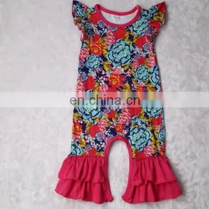 Wholesale Newborn Baby Long Sleeve Cotton Animal Printed Baby Clothing Romper thumbnail-5