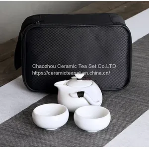 A Set Tea Pot With 4 Pieces Classical Portability Tea Pot thumbnail-3