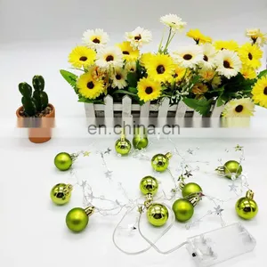 Christmas Decoration Plastic Ball Copper Wire String Light For Home Decoration thumbnail-5
