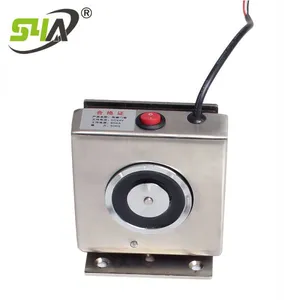 S4A Manufacturer 12V Magnetic Door Holder for All Kind of Single Doors thumbnail-3
