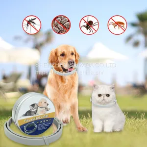 Dog Cat Collar Anti Flea Pet Protection Collar for Dogs/Cats Adjustable Cat Collar Anti-Flea Tick Mosquitoes Pet Supplies Puppy thumbnail-1