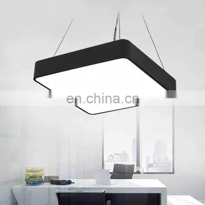 36W Modern Led Square Hanging Office Lights thumbnail-2
