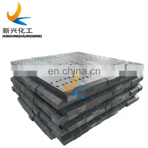 Black Non-Toxic and Smell UV Resistance Excavator UHMW Track Pad thumbnail-1