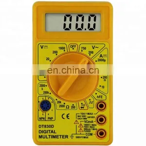 Frankever DT830D Mini Digital Multimeter DC/AC Voltage Current Resistance Tester thumbnail-2