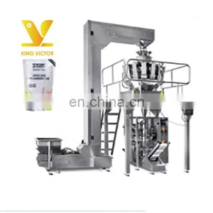 Automatic Sea Food Doypack Plastic Packing Packaging Machine thumbnail-1