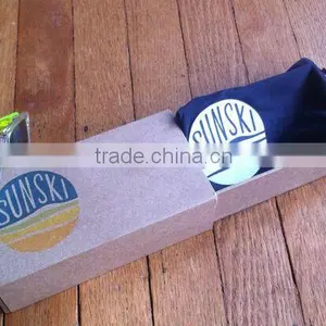 Custom Plain Kraft Brown Paper Packaging Sunglasses Box thumbnail-1