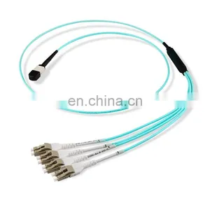 40G Fiber Optic MPO to 4 Duplex LC Connector Patch Cord thumbnail-1