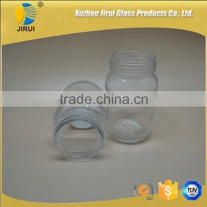 190ml Round Shape Clear Glass Food Jar thumbnail-4