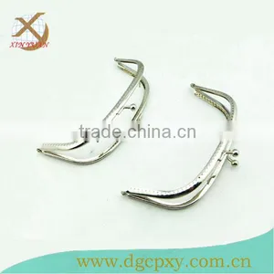 16*7.5cm Nickel High Quality DIY Sewing Coin Purse/handbag Frame Kiss Clasp thumbnail-6