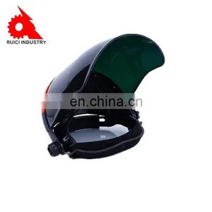 PP Material Solar Powered Half Protection Welding Helmet thumbnail-2