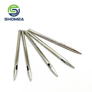 Shomea Customized Thin Wall Stainless Steel Cut Slot Needle Cannula With Pencil Point Tip thumbnail-3