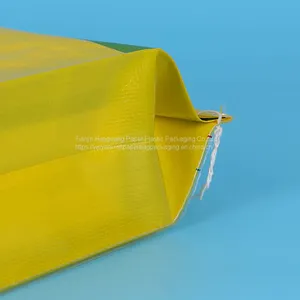 Polypropylene Square Bottom Packaging Recycle Plastic Bag for Fertilizer Fruit and Vegetable thumbnail-4