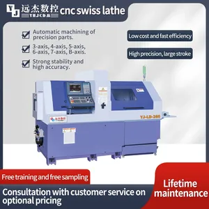 Swiss Lathe Machine Producing Screw Bone Medical Dental Implant 5 Axis MachineChinese Manufacturer YUANJIE CNC thumbnail-1